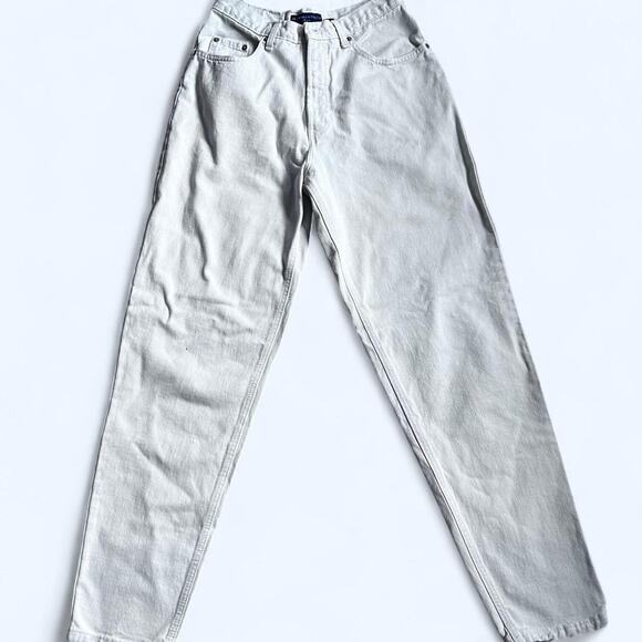 Cream colored Abercrombie and Fitch size 10 Womens Jeans - Picture 1 of 6